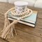 Wood Bead Garland with Jute Tassels, 32” Wooden Beads Garland(2Pcs)